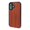 iPhone 16 Padauk wood case — main view