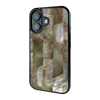 iPhone 17 Black Mother of Pearl shell case — main view