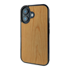 iPhone 17 Cherry wood case — main view