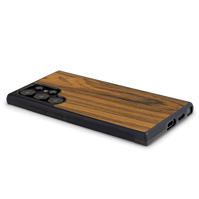 Samsung Galaxy S24 Ultra — #WoodBack Explorer Case