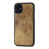 iPhone 11 Pro —  #WoodBack Explorer Black Case