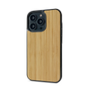 iPhone 14 Pro —  #WoodBack Explorer Black Case