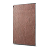 iPad 10.2" (7th Gen) — Rose stone skin, standing upright