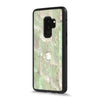 Galaxy S9 Plus — White Abalone seashell Explorer case, standing upright