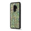 Galaxy S9 Plus — Green Abalone seashell Explorer case, standing upright