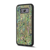 Galaxy S8 Plus — Green Abalone seashell Explorer case, standing upright