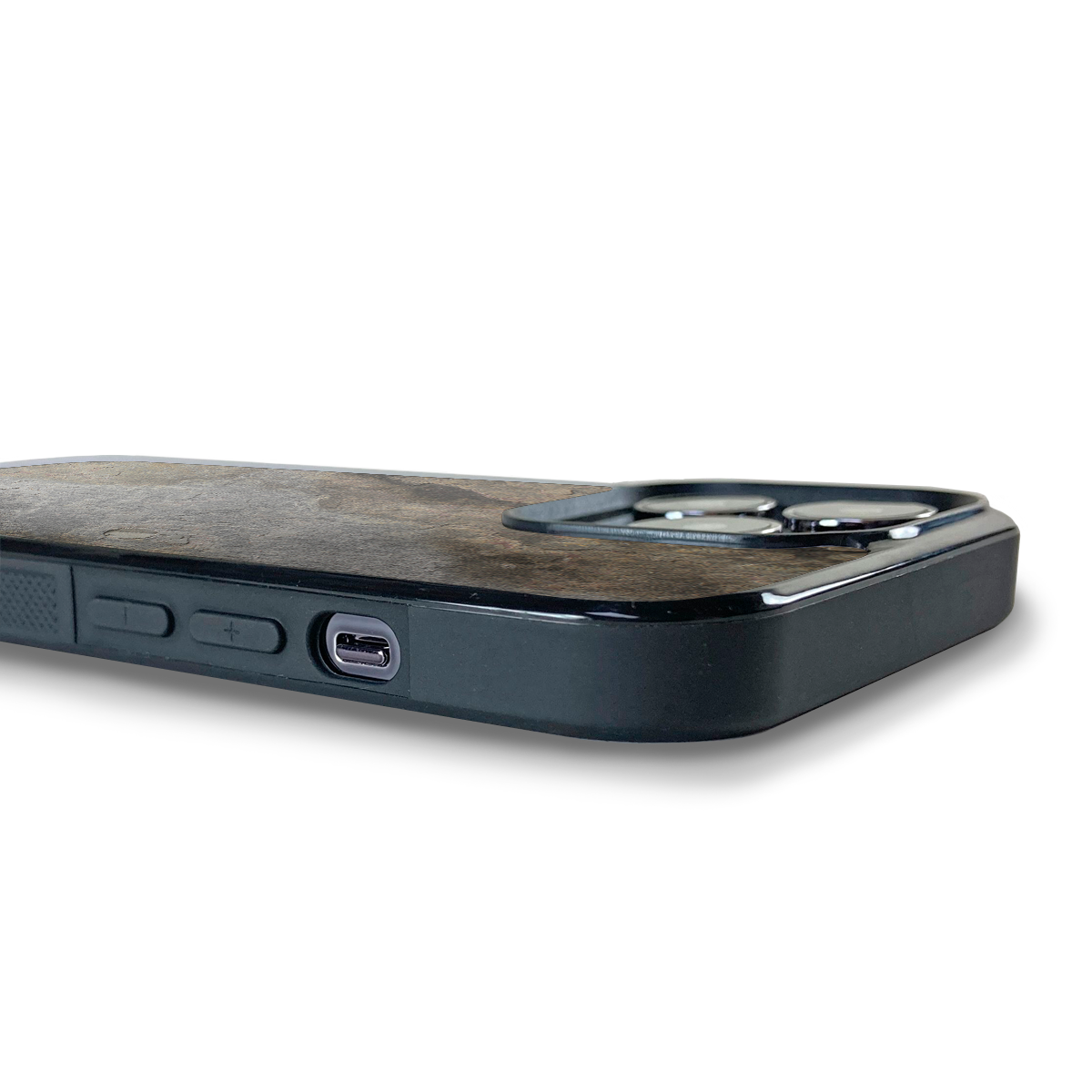 iPhone 13 Pro Max —  Stone Explorer Black Case