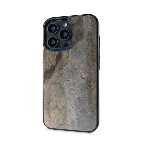 Smoke iPhone 15 Pro Max Case — Real Stone | Cover-Up