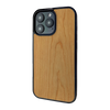 iPhone 16 Pro Max Cherry wood case — main view