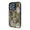 iPhone 16 Pro Black Mother of Pearl shell case — main view