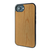 iPhone 16e Cherry wood case — main view