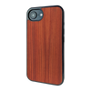 iPhone 16e Padauk wood case — main view