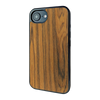 iPhone 16e Rosewood wood case — main view