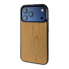 iPhone 17 Pro Max Cherry wood case — main view