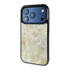 iPhone 17 Pro Gold Mother of Pearl shell case — main view