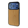 iPhone 17 Pro Cherry wood case — main view