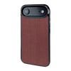 iPhone Air Purpleheart wood case — main view