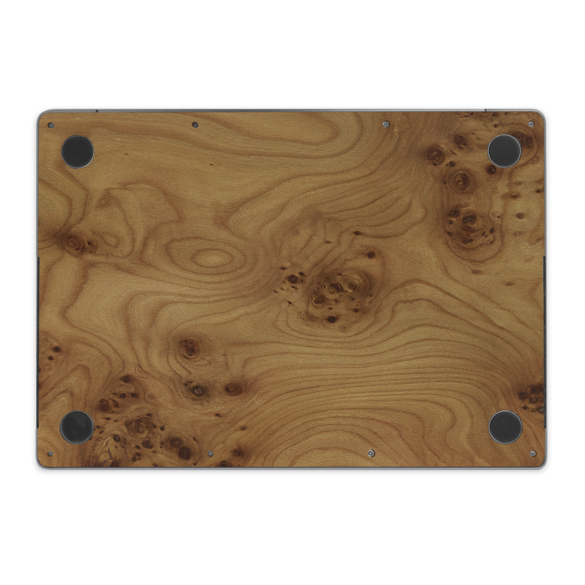  MacBook Pro 16" (M1, 2021) —  #WoodBack Bottom Skin - Cover-Up