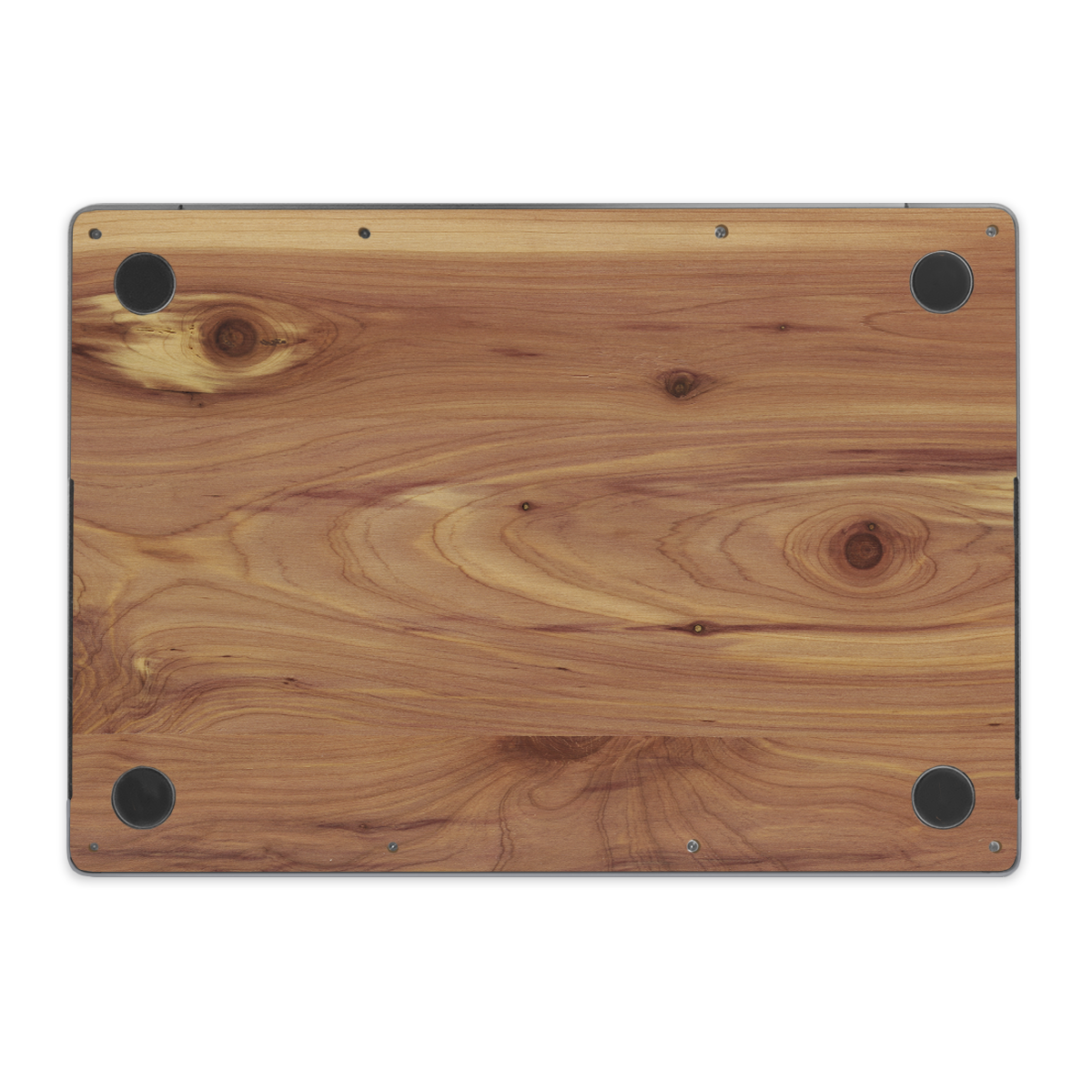 MacBook Pro 14" (M3 / M3 Pro / M3 Pro Max, 2023) — #WoodBack Bottom Skin