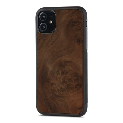 iPhone 11 Pro —  #WoodBack Explorer Black Case
