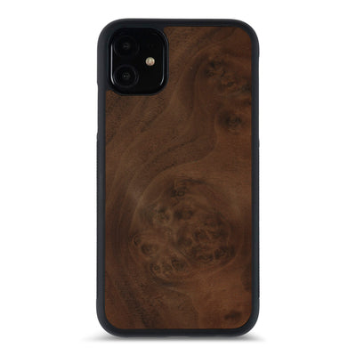 iPhone 11 Pro —  #WoodBack Explorer Black Case