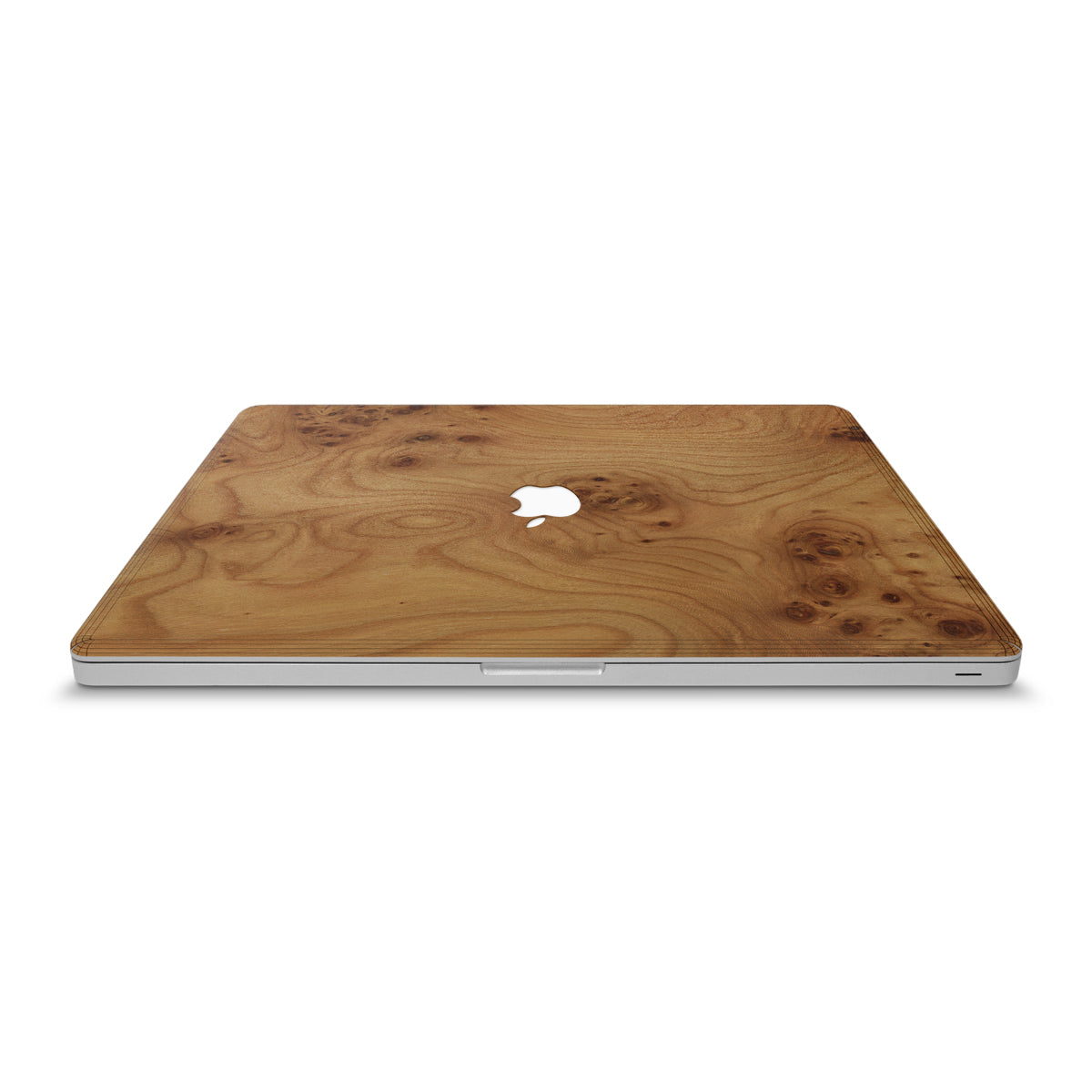 MacBook Pro 17" — #WoodBack Skin