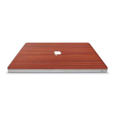 MacBook Pro 17" — #WoodBack Skin