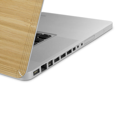 MacBook Pro 17" — #WoodBack Skin