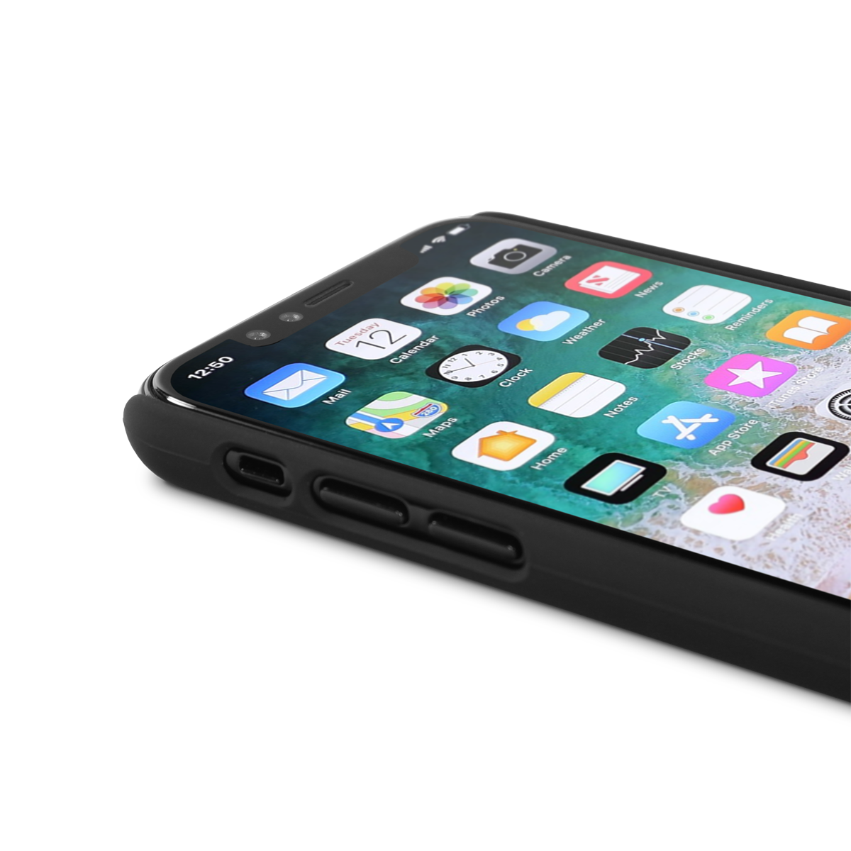 iPhone X —  #WoodBack Snap Case