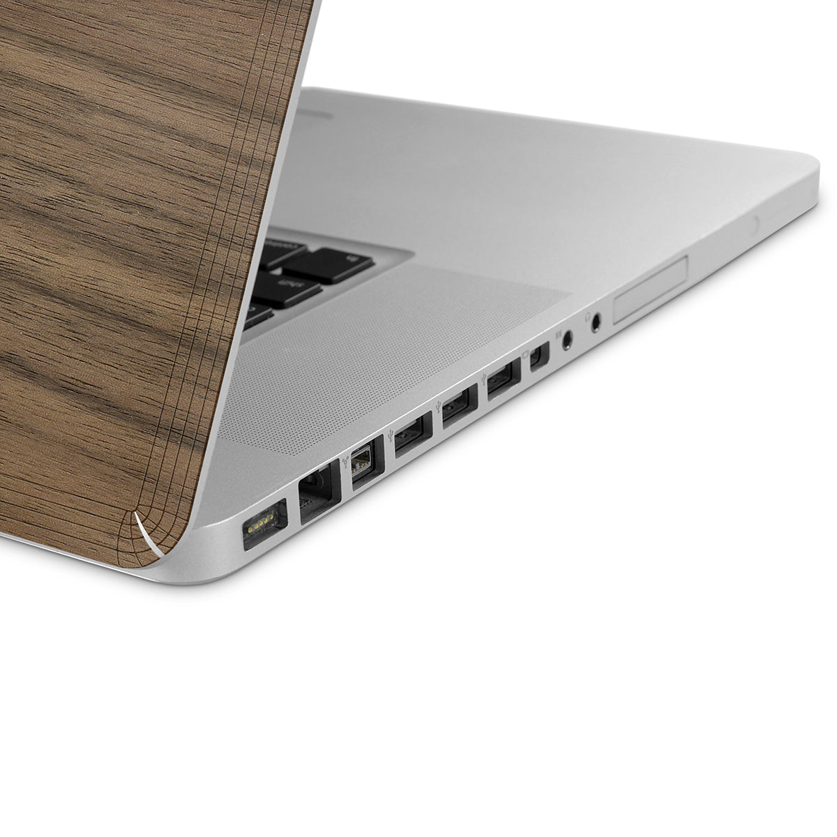 MacBook Pro 17" — #WoodBack Skin