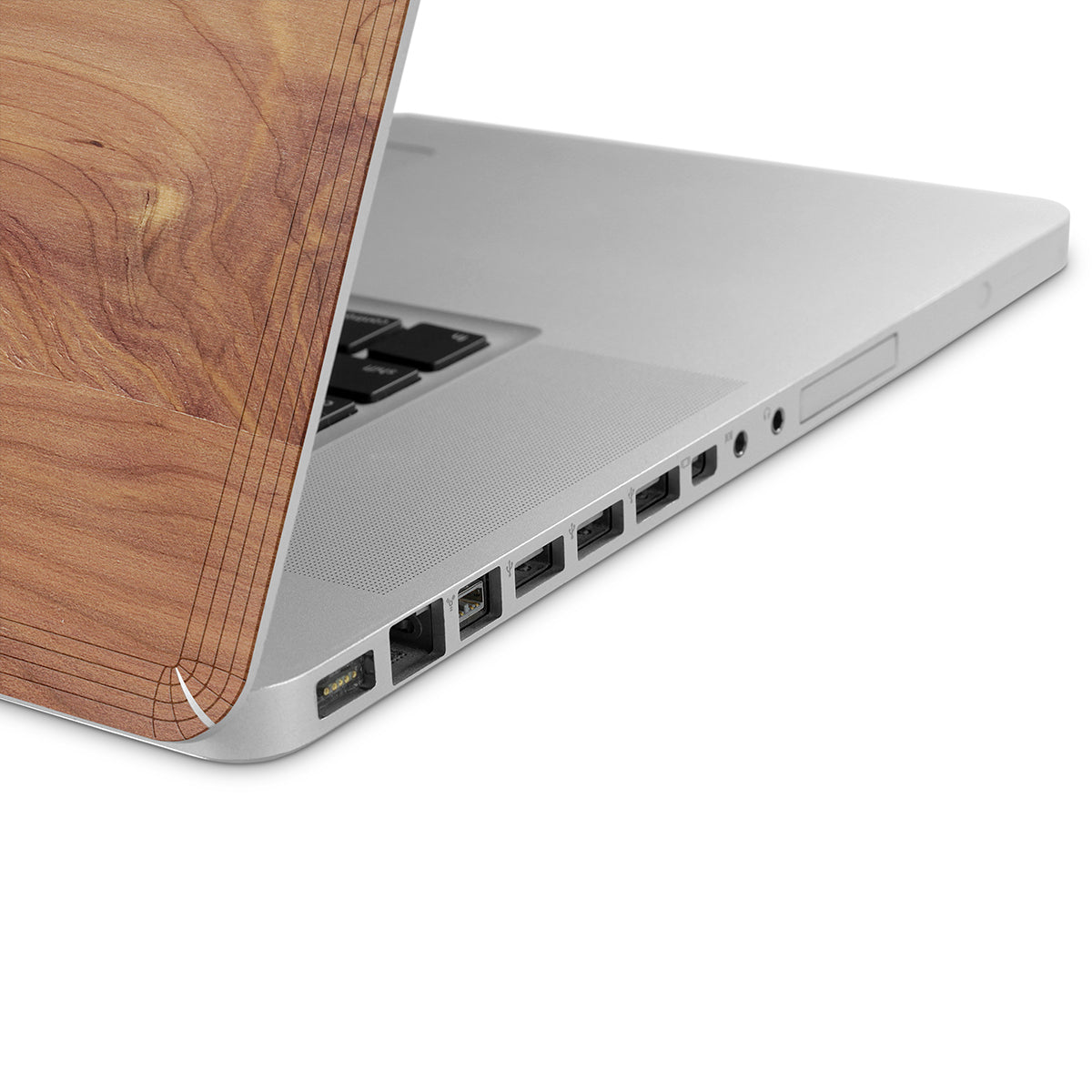 MacBook Pro 17" — #WoodBack Skin