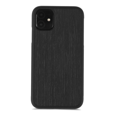 iPhone 11 Pro Max —  #WoodBack Explorer Black Case