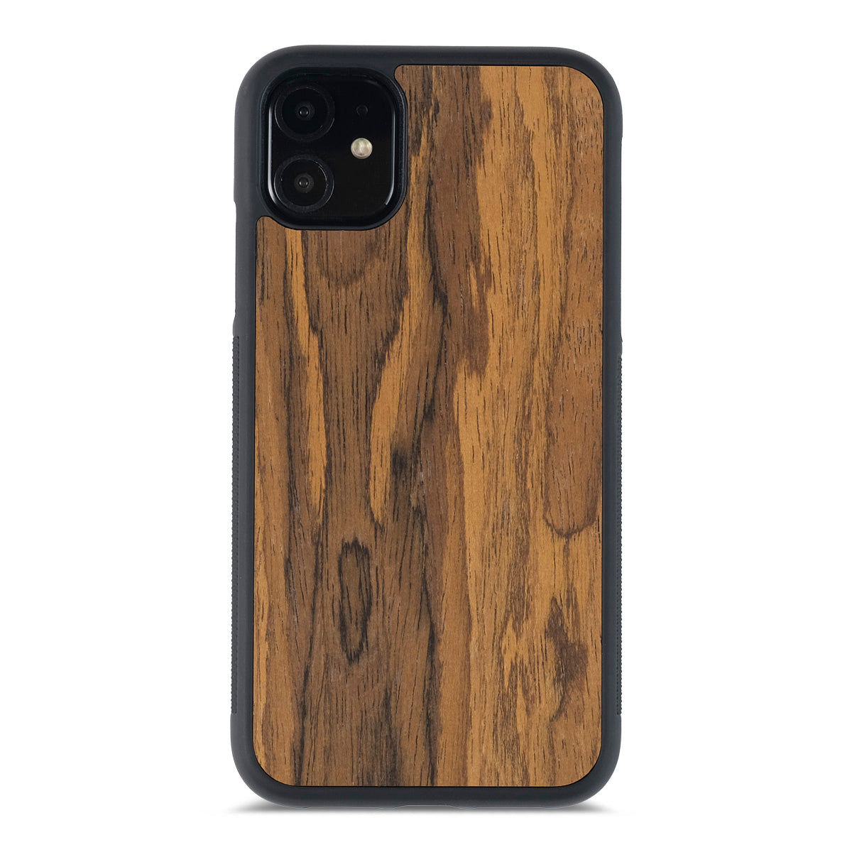 iPhone 11 — #WoodBack Explorer Black Case