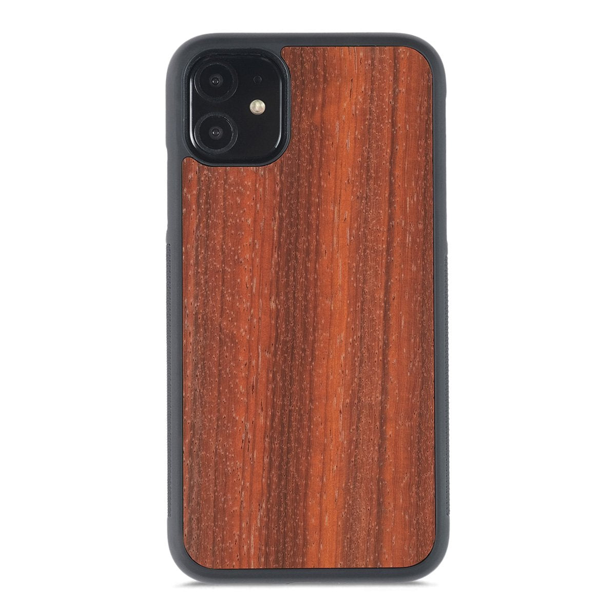 iPhone 11 Pro Max —  #WoodBack Explorer Black Case