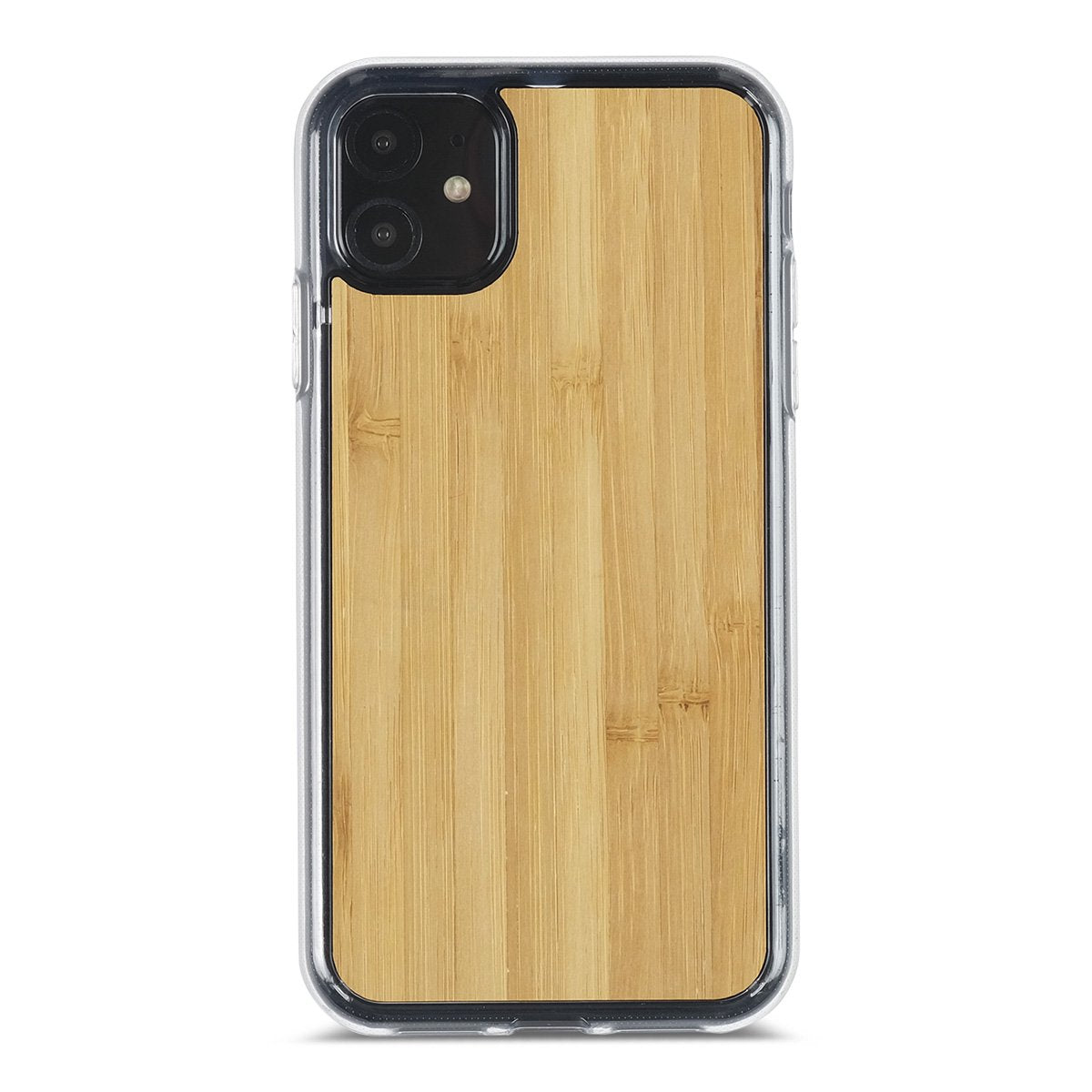 iPhone 11 Pro —  #WoodBack Explorer Clear Case