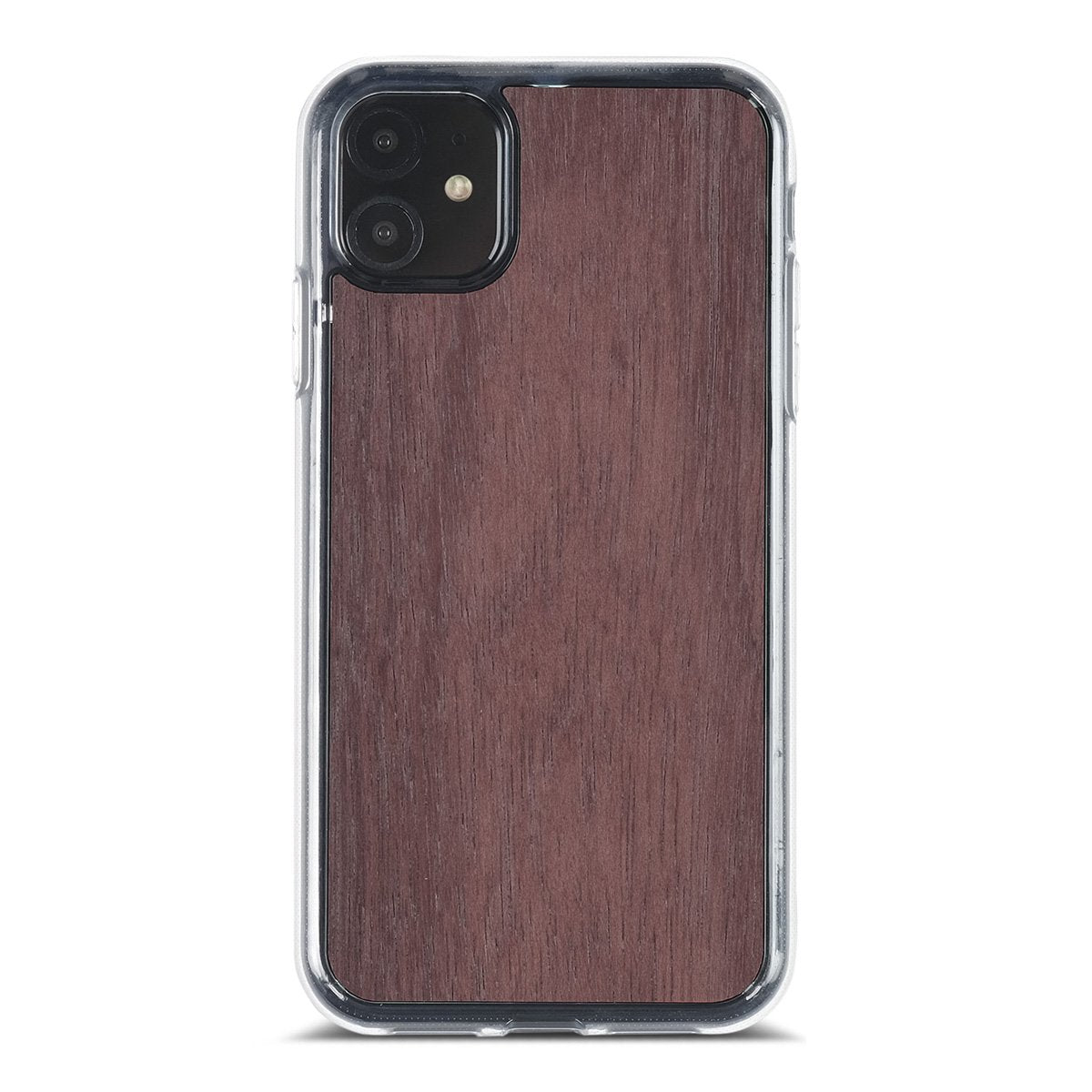 iPhone 11 Pro —  #WoodBack Explorer Clear Case