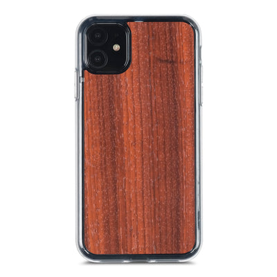 iPhone 11 —  #WoodBack Explorer Clear Case