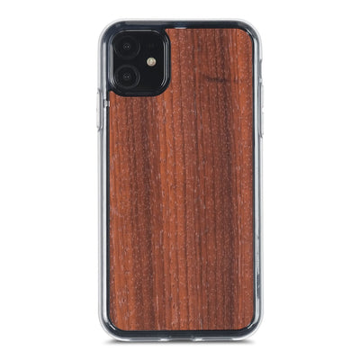 iPhone 11 Pro —  #WoodBack Explorer Clear Case