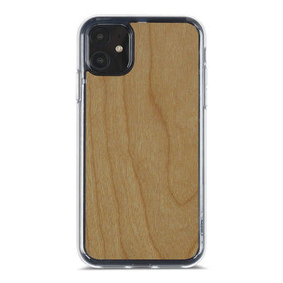 iPhone 11 Pro Max —  #WoodBack Explorer Clear Case