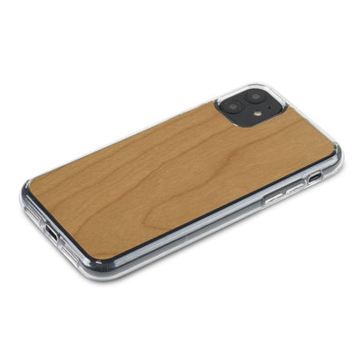 iPhone 11 Pro —  #WoodBack Explorer Clear Case