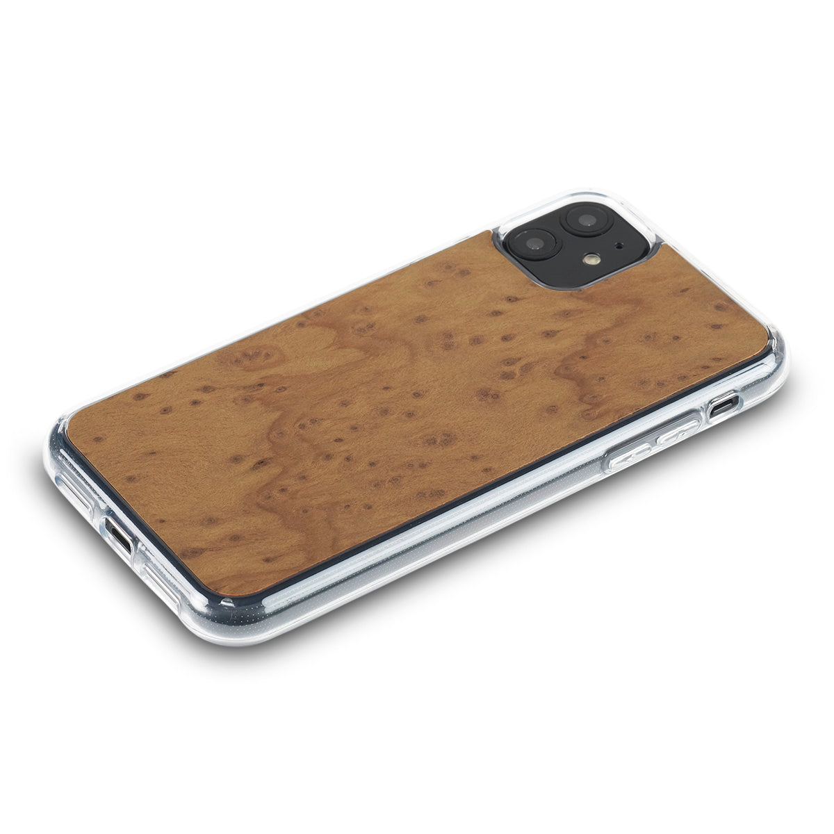 iPhone 11 — #WoodBack Explorer Clear Case