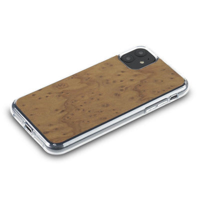 iPhone 11 Pro Max — #WoodBack Explorer Clear Case