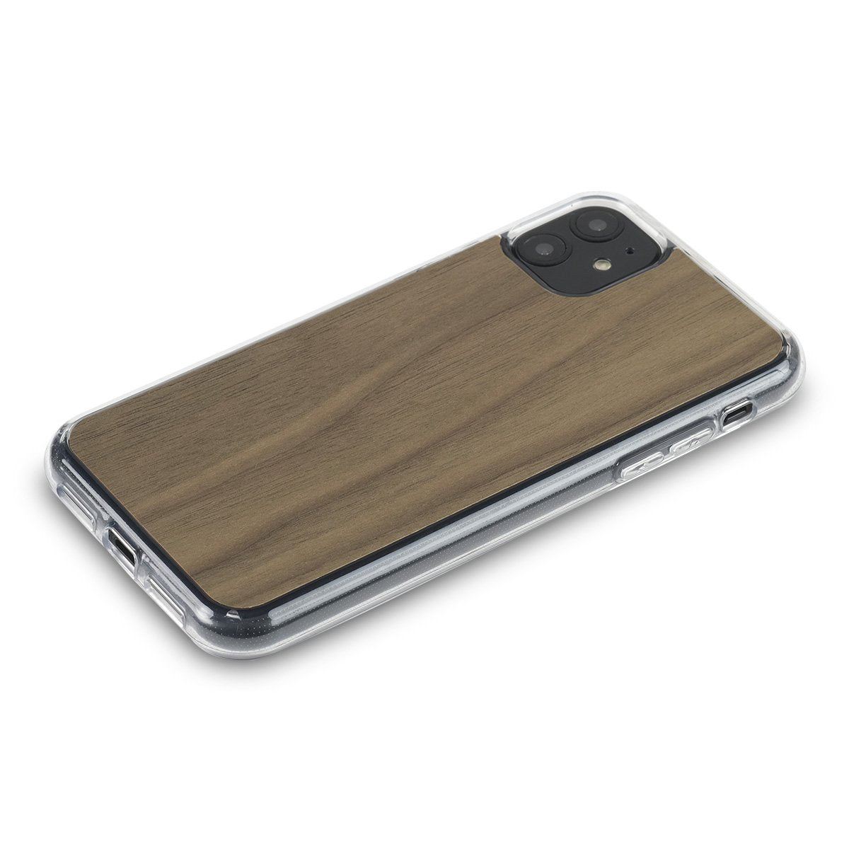 iPhone 11 Pro —  #WoodBack Explorer Clear Case