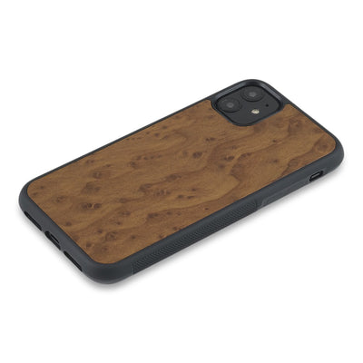 iPhone 11 Pro Max — #WoodBack Explorer Black Case