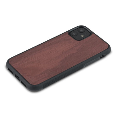 iPhone 11 Pro —  #WoodBack Explorer Black Case