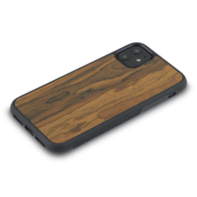 iPhone 11 Pro — #WoodBack Explorer Black Case