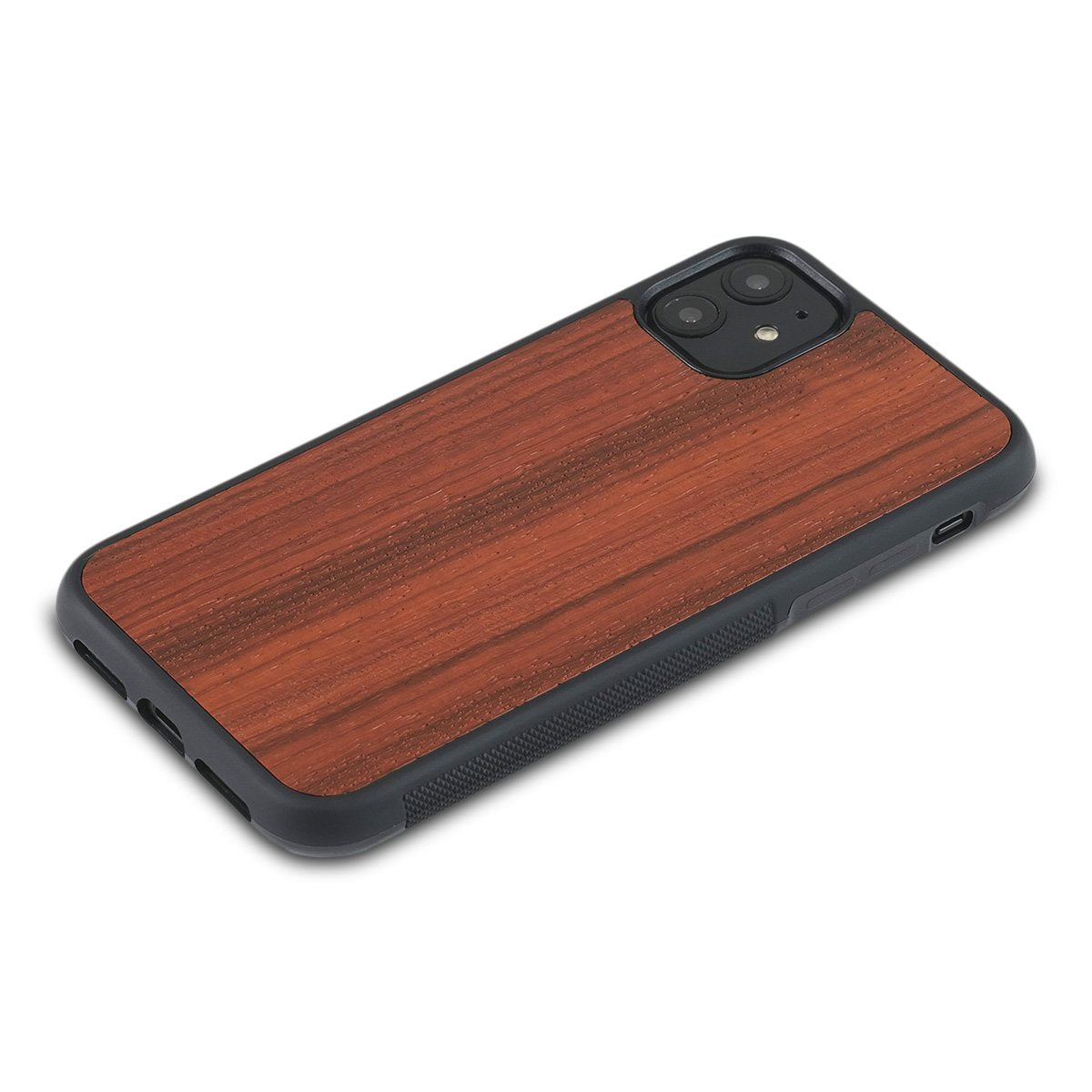 iPhone 11 Pro —  #WoodBack Explorer Black Case