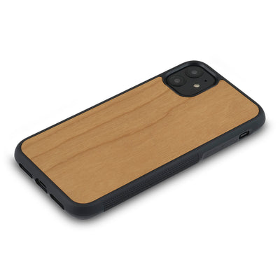iPhone 11 —  #WoodBack Explorer Black Case
