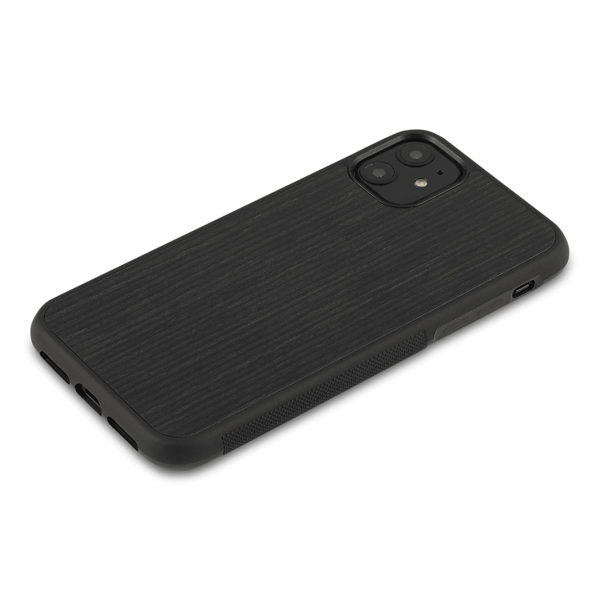 iPhone 11 —  #WoodBack Explorer Black Case