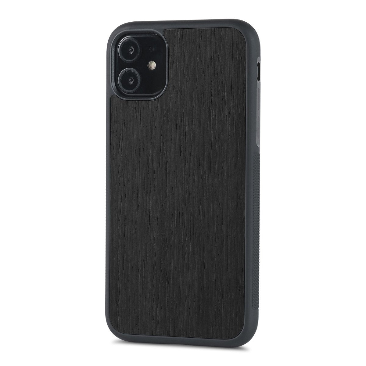 iPhone 11 Pro Max —  #WoodBack Explorer Black Case